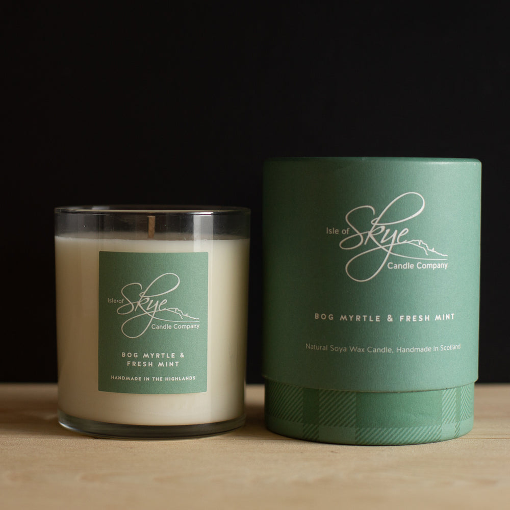 
                  
                    Bog Myrtle & Fresh Mint Large Tumbler Candle
                  
                