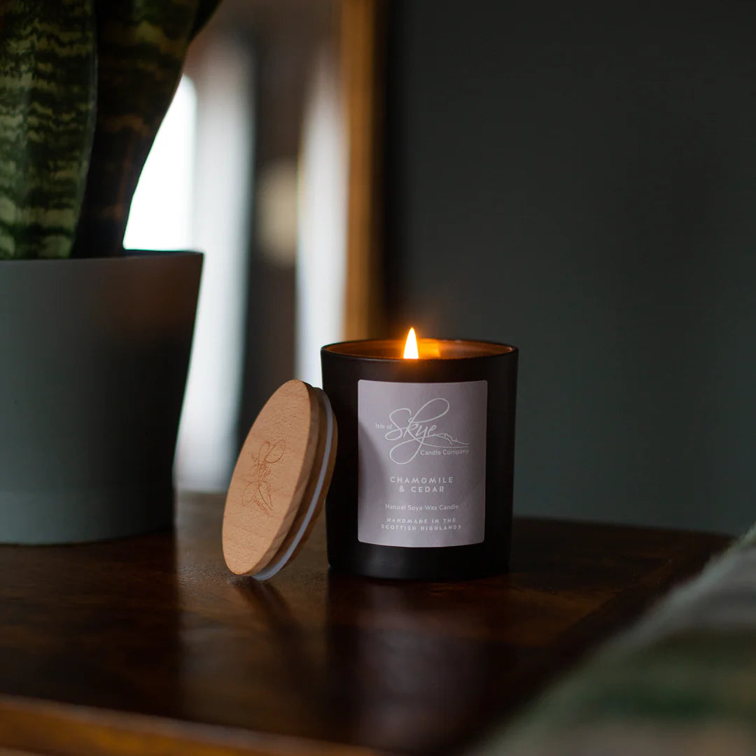 
                  
                    Chamomile & Cedar Large Tumbler Wooden Lid Candle
                  
                