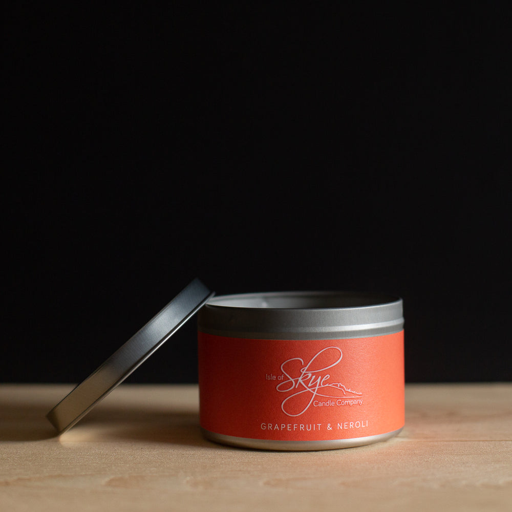 Grapefruit & Neroli Tin Candle