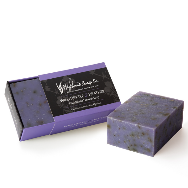 Wild Nettle & Heather Handmade Soap 190g